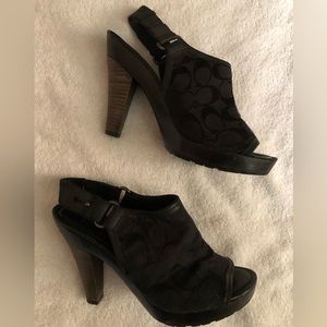 Excellent condition Coach heels